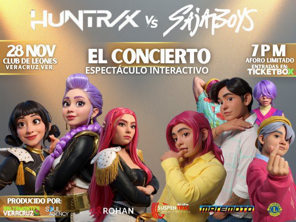 HUNTRIX  VS  SAJABOYS: El concierto - Espectáculo Interactivo