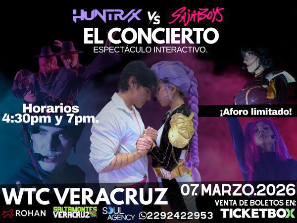 HUNTRIX VS SAJABOYS - EL CONCIERTO 2026