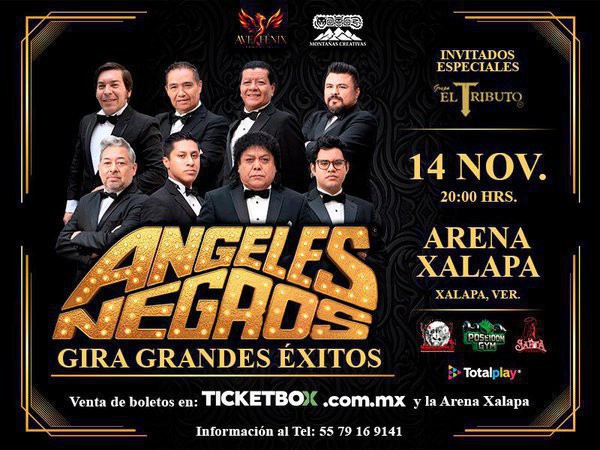 Los Ángeles Negros en Xalapa